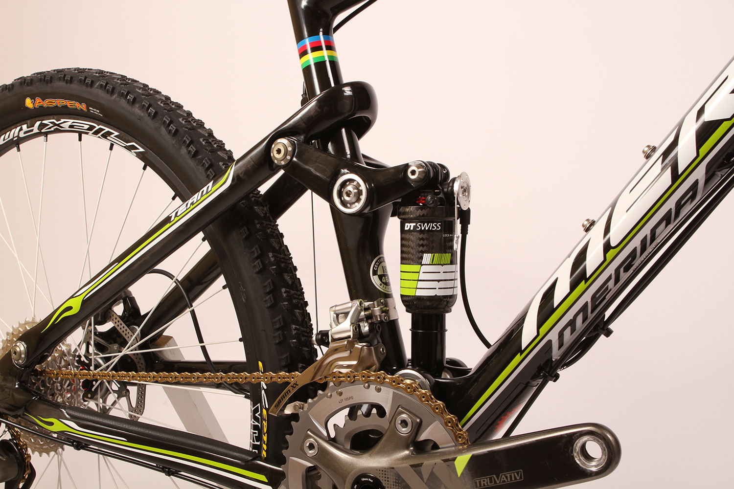 Racing with the Merida team