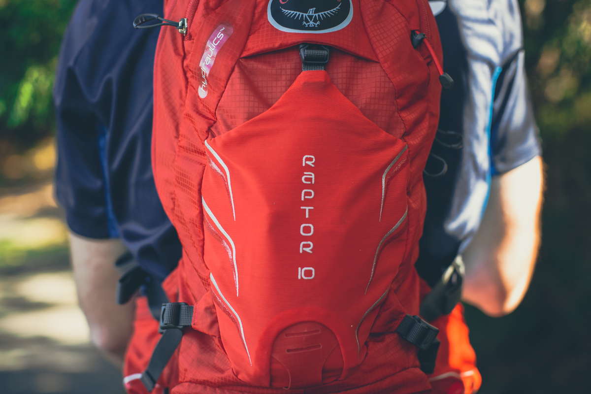 Sac à Dos Hydratation Osprey Raptor 10 - 3L Réservoir, Nylon Rouge, Occasion Fonctionnel