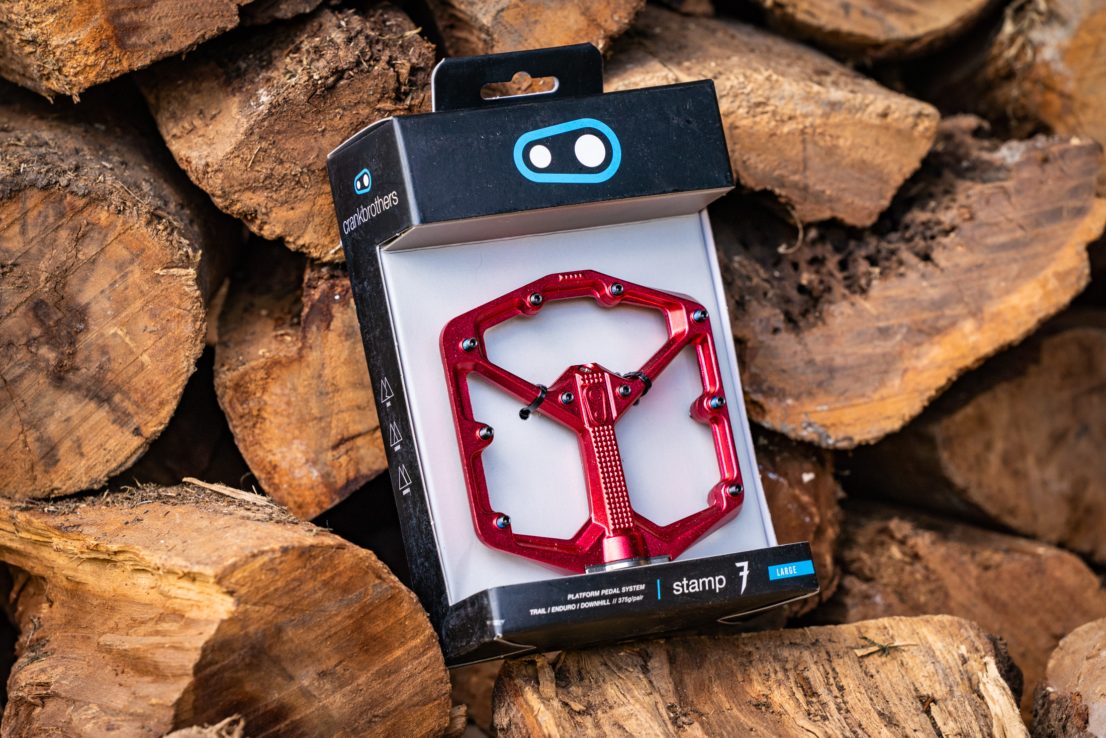 Fresh Produce | Crank Brothers Stamp 7 Flat Pedals - Flow