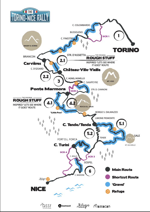 Torino Nice Rally Refugios, Gravel Cols & Endless Climbs | Riding the Torino Nice Rally