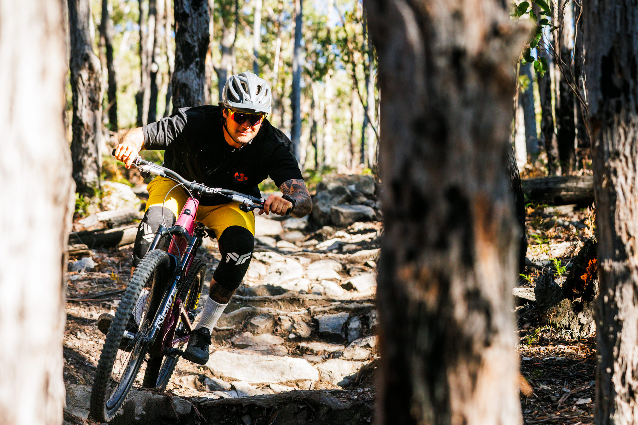How to get more stable on the bike while descending?